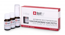 TETE Гиалуроновая кислота+Хитозан/Пантенол 30мл, 3*10мл